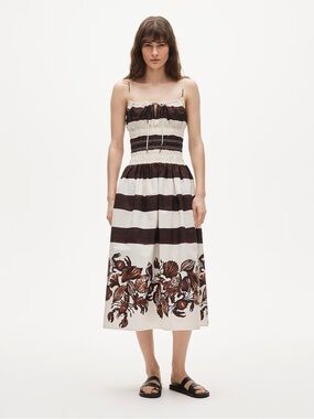 J Crew Reverie Dress in Lobster Print